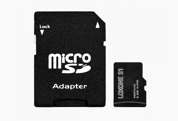 SD-Karte Mit Firmware Für Audioserver